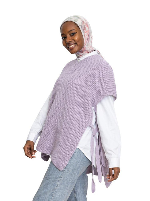 Lilac Cut Pelt Pullover - Khotwh